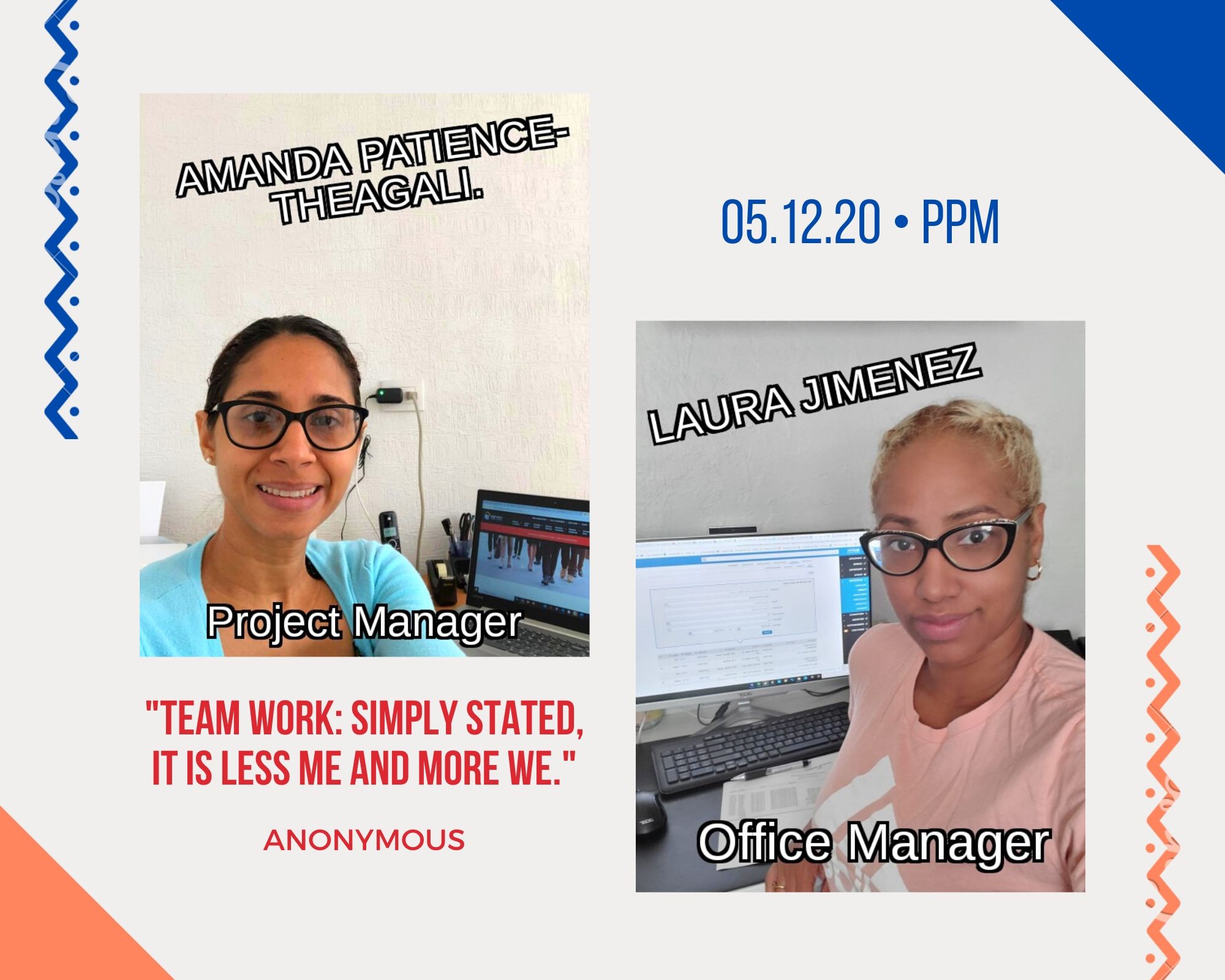 Pristine Property Management Providing Quality Service while working